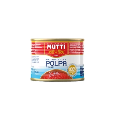 Pulpa Rosii Taiate Fin Mutti 210g